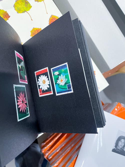 Flower Stamps / Charles Deroyan