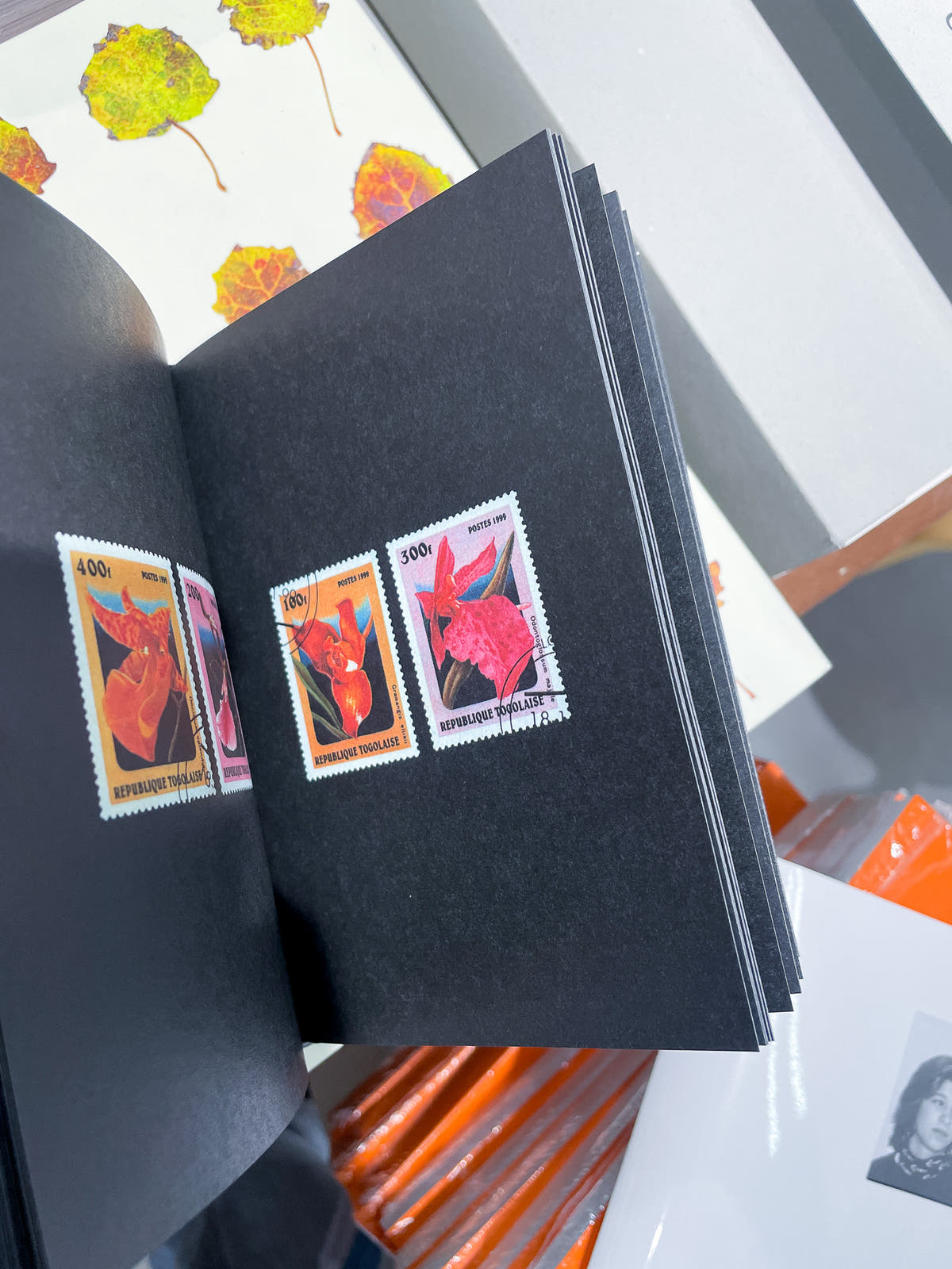 Flower Stamps / Charles Deroyan
