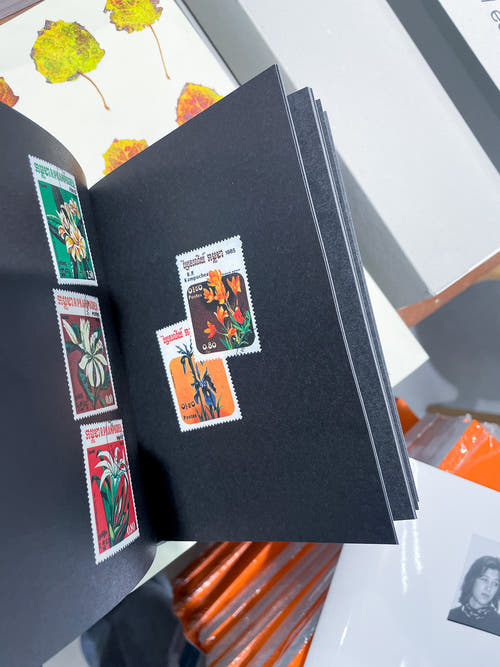 Flower Stamps / Charles Deroyan