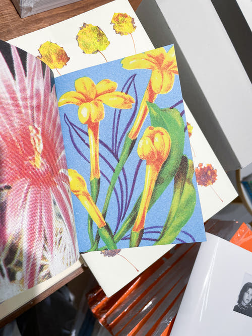 Flower Stamps / Charles Deroyan