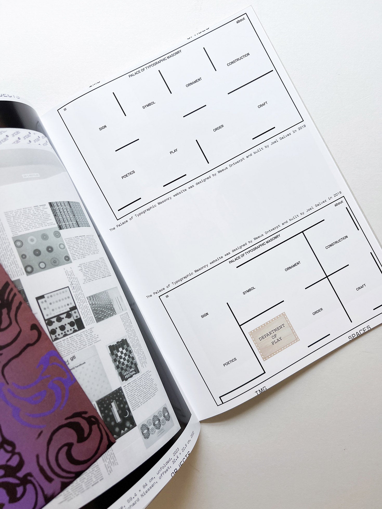 Revue Faire n°50 - A Site: The Palace of Typographic Masonry