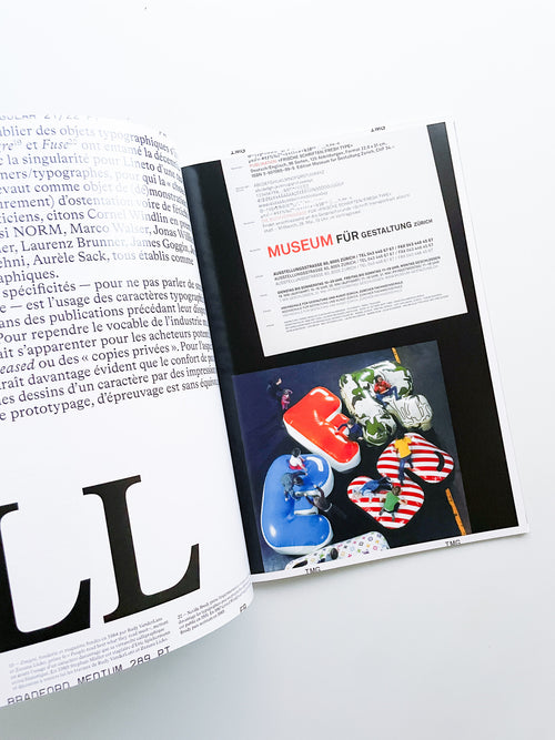 Revue Fairen n°30 bis — Types of types: the typographic specimen by Lineto.
