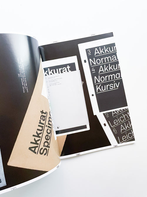 Revue Fairen n°30 bis — Types of types: the typographic specimen by Lineto.