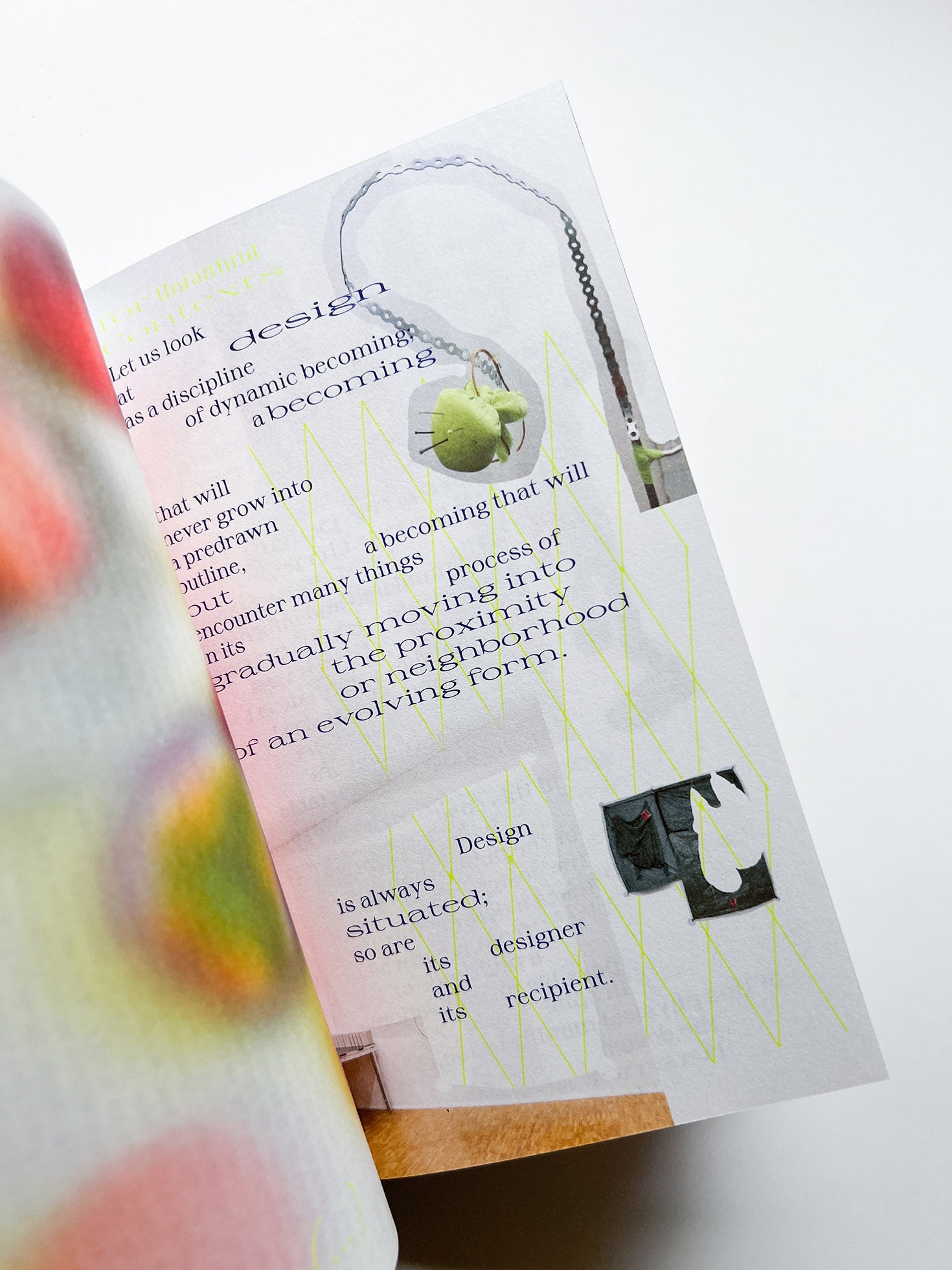 Glossary of Undisciplined Design / Anja Kaiser, Rebecca Stephany