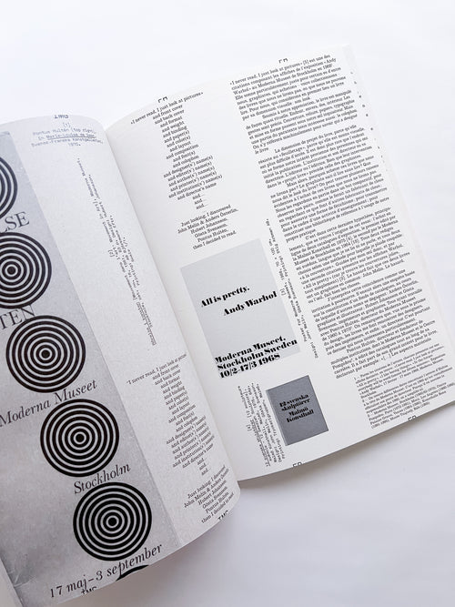 Revue Faire n°54 — The Director, the Graphic Designer, and the Printer: Pontus Hultén and the Making of the Catalog, 1960–1973