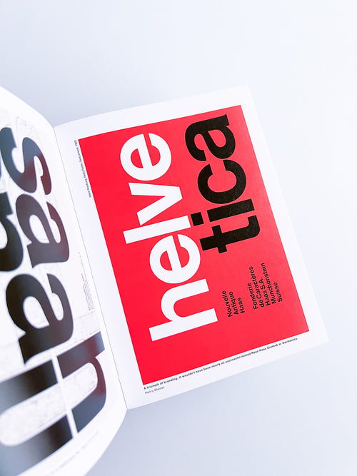Helvetica Homage to a Typeface