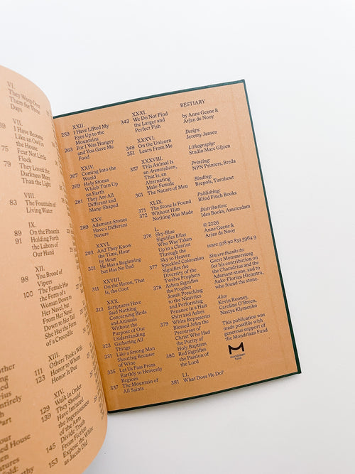 Bestiary / Anne Geene, Arjan de Nooy