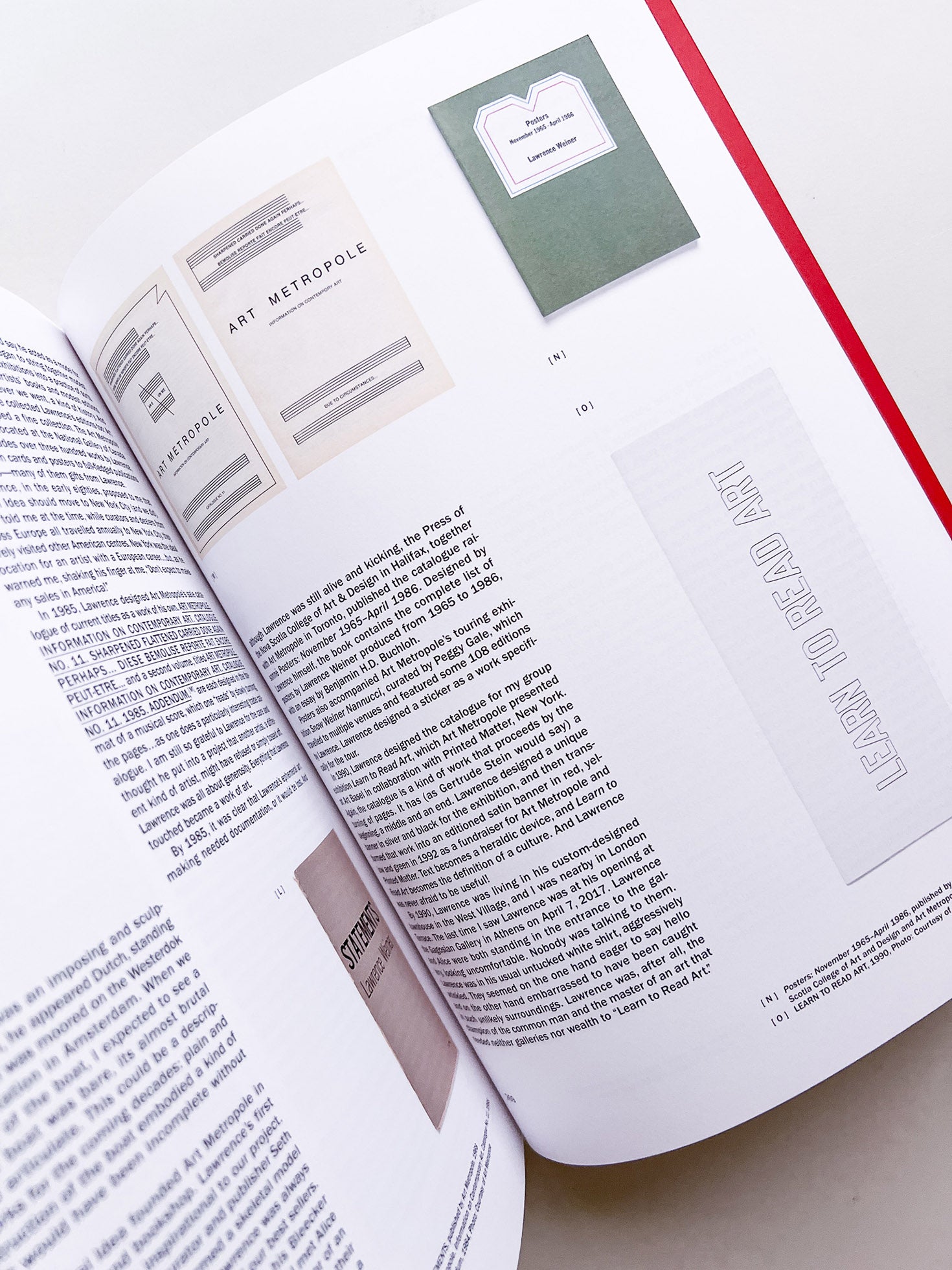 OF & ABOUT POSTERS: THE LAWRENCE WEINER POSTER ARCHIVE (1965-2021) / Lawrence Weiner