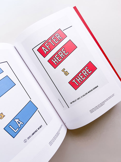 OF & ABOUT POSTERS: THE LAWRENCE WEINER POSTER ARCHIVE (1965-2021) / Lawrence Weiner