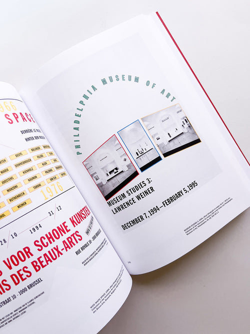 OF & ABOUT POSTERS: THE LAWRENCE WEINER POSTER ARCHIVE (1965-2021) / Lawrence Weiner