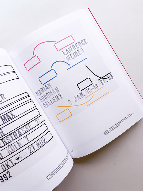 OF & ABOUT POSTERS: THE LAWRENCE WEINER POSTER ARCHIVE (1965-2021) / Lawrence Weiner