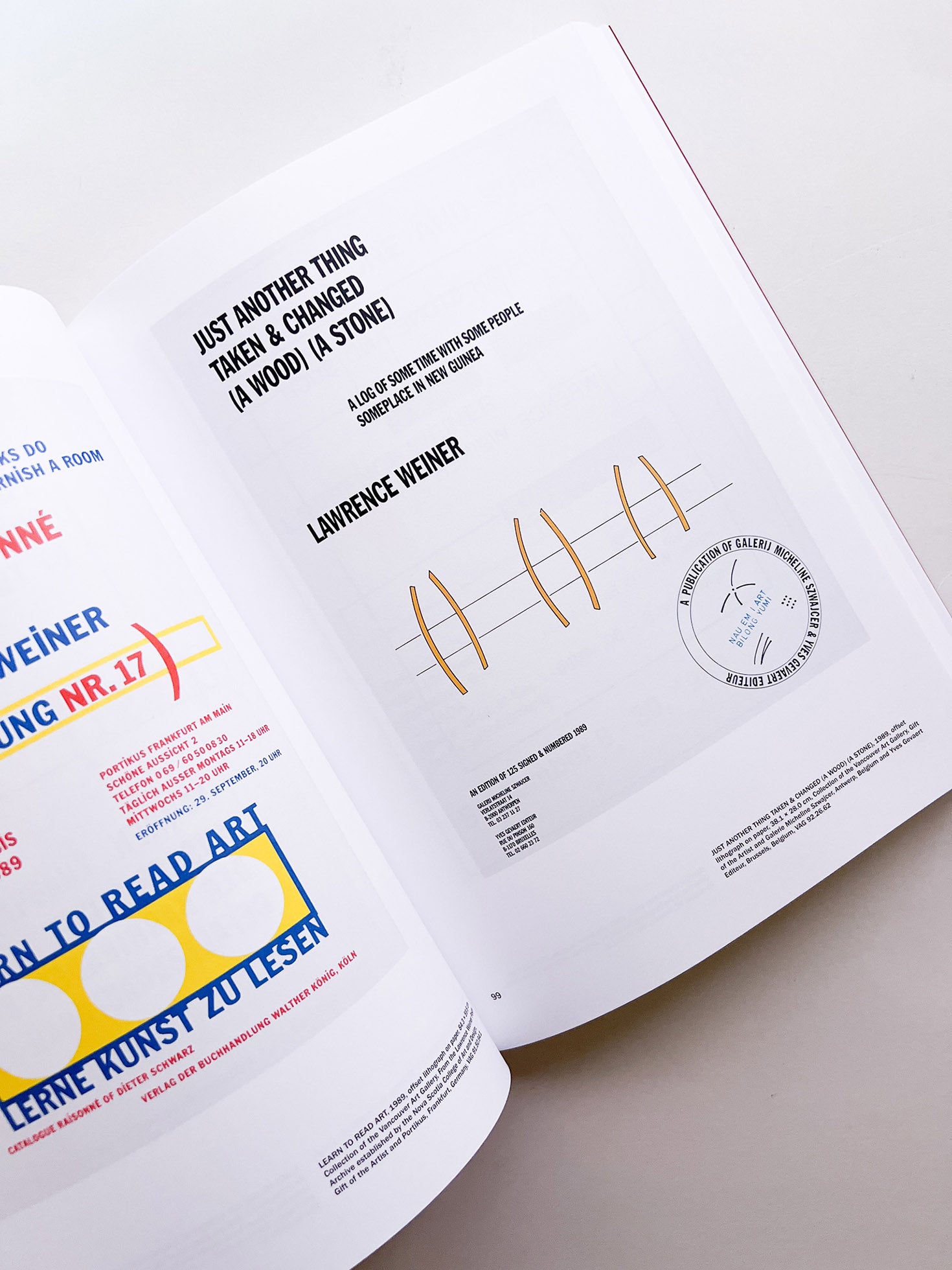 OF & ABOUT POSTERS: THE LAWRENCE WEINER POSTER ARCHIVE (1965-2021) / Lawrence Weiner