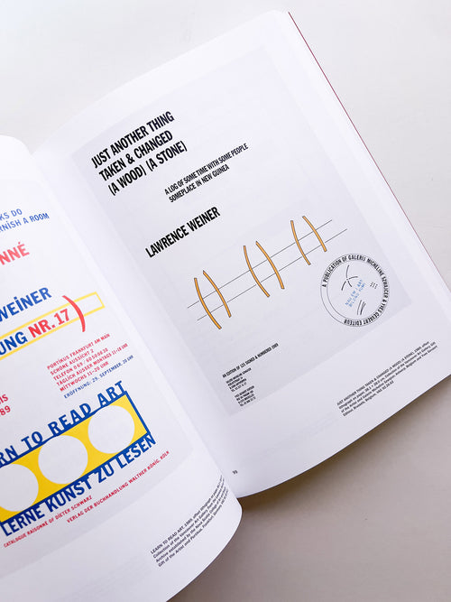 OF & ABOUT POSTERS: THE LAWRENCE WEINER POSTER ARCHIVE (1965-2021) / Lawrence Weiner