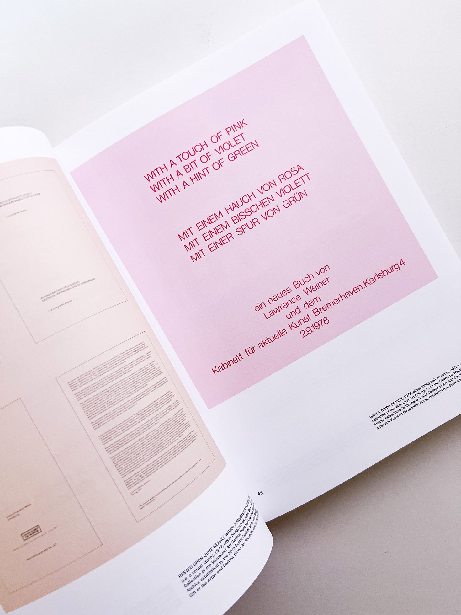 OF & ABOUT POSTERS: THE LAWRENCE WEINER POSTER ARCHIVE (1965-2021) / Lawrence Weiner