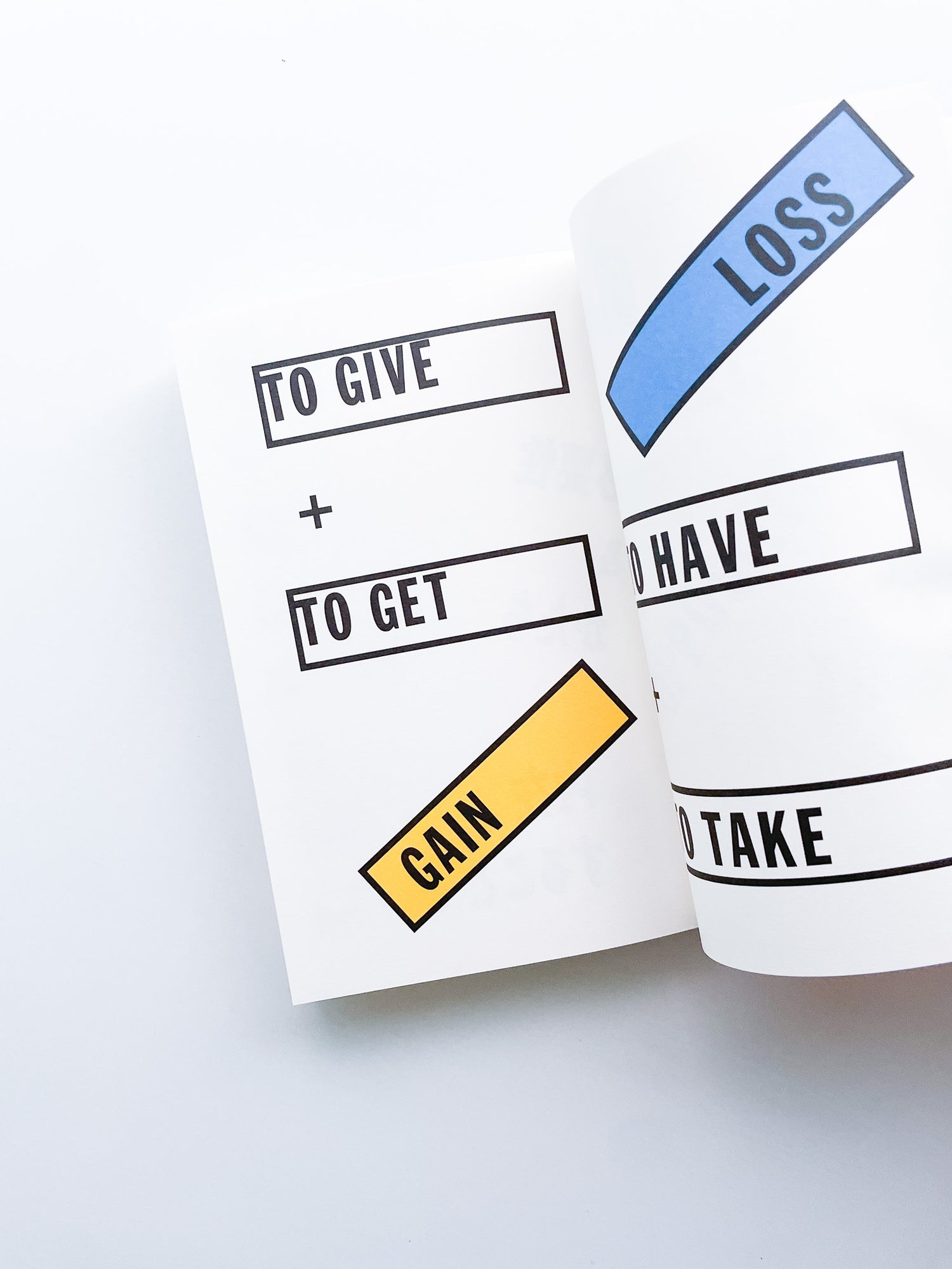 りんご & たまご, しお & こしょう apples & eggs, salt & pepper / Lawrence Weiner