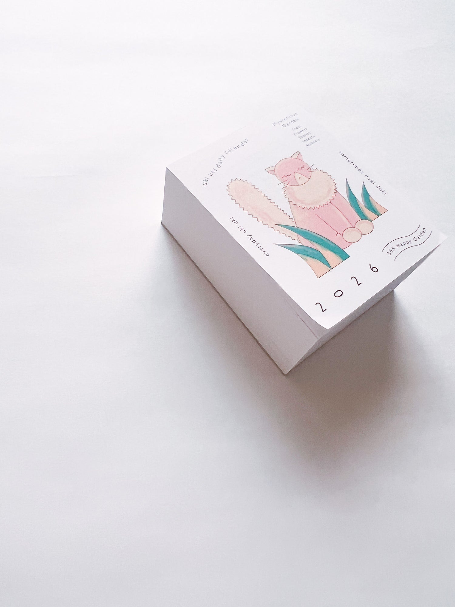 uki uki daily calendar 2026 / Nozomi Aoyama