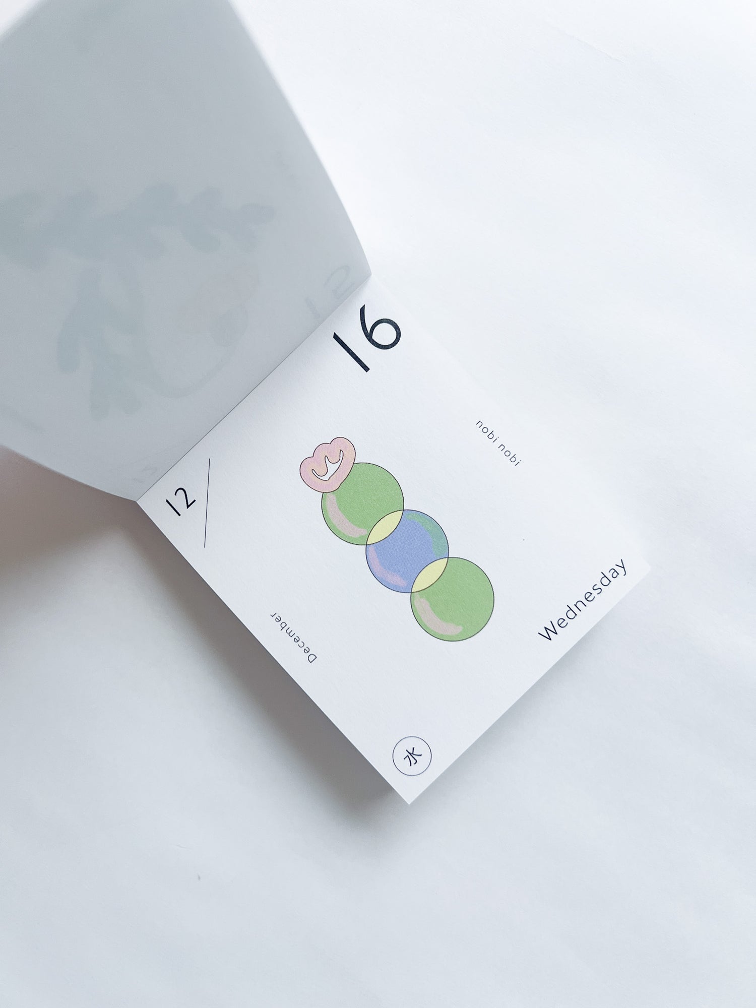 uki uki daily calendar 2026 / Nozomi Aoyama