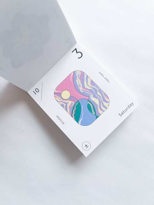 uki uki daily calendar 2026 / Nozomi Aoyama