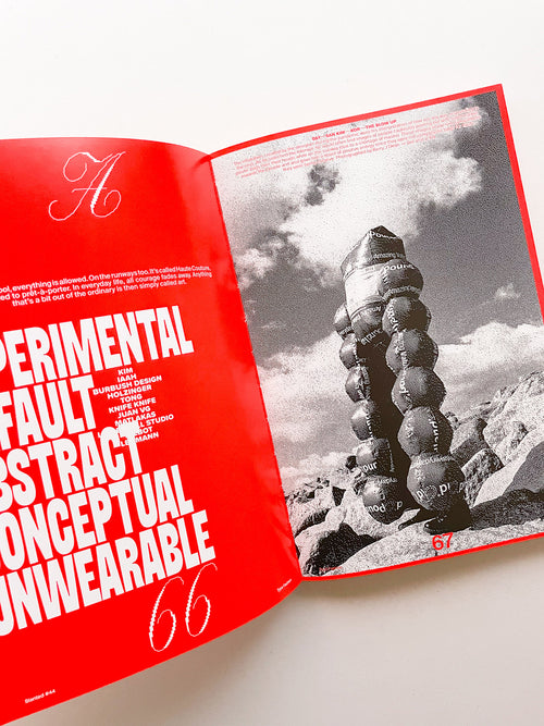 Slanted Magazine #44 Type Fashion