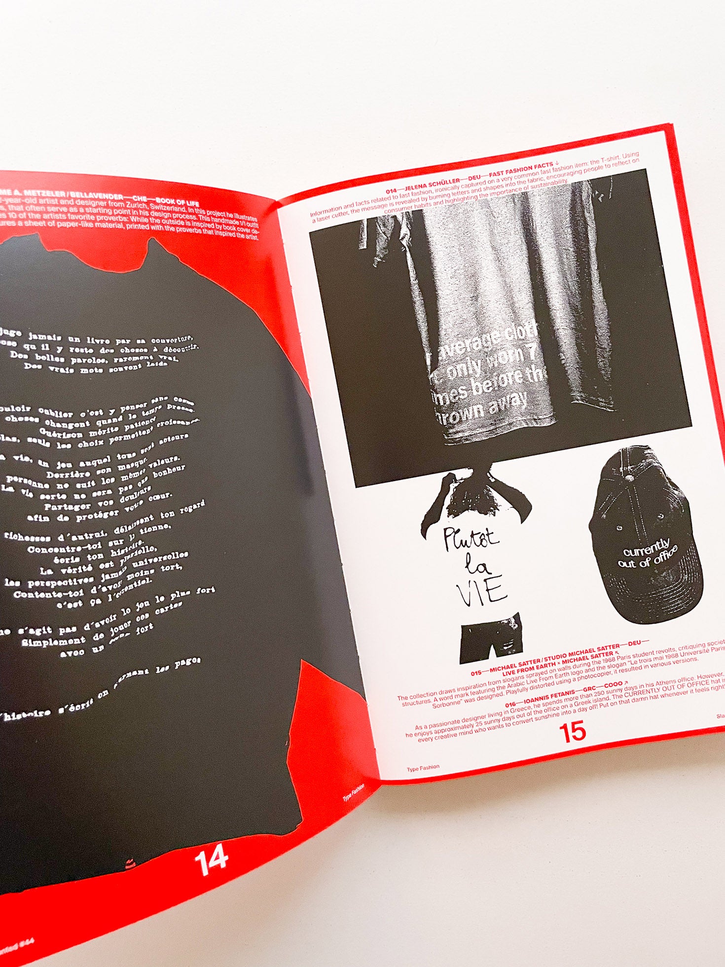 Slanted Magazine #44 Type Fashion