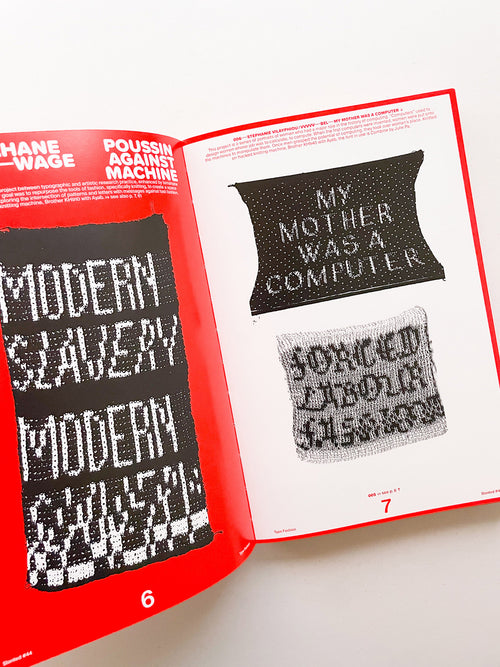 Slanted Magazine #44 Type Fashion