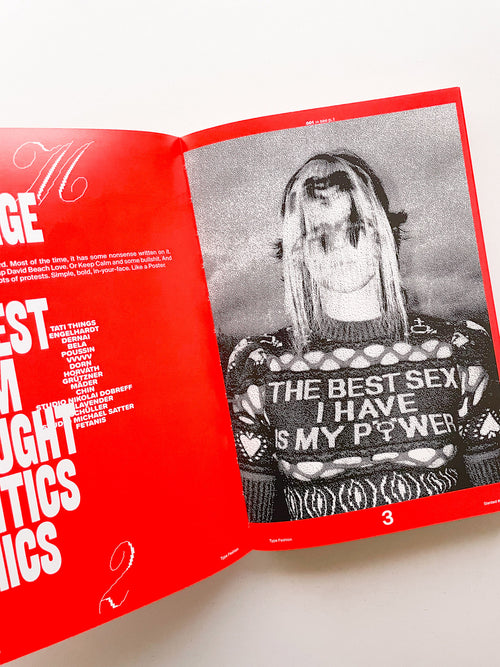 Slanted Magazine #44 Type Fashion