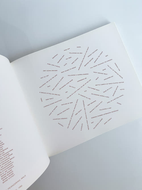 Walking in Circles / Richard Long