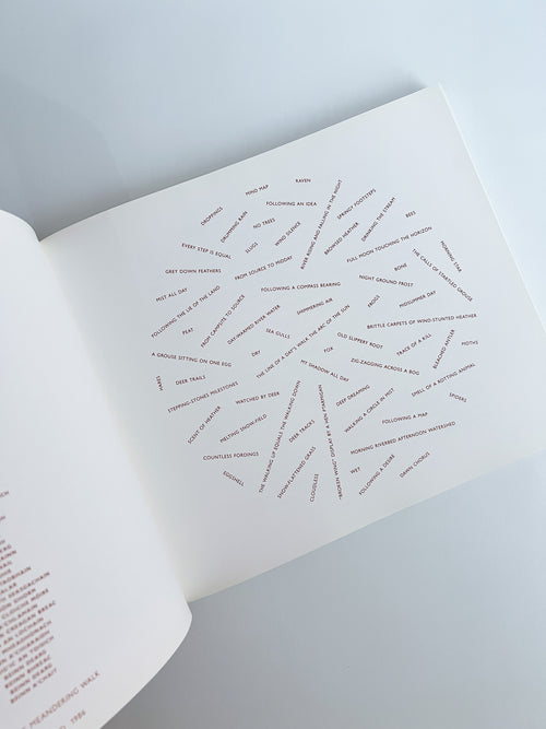 Walking in Circles / Richard Long