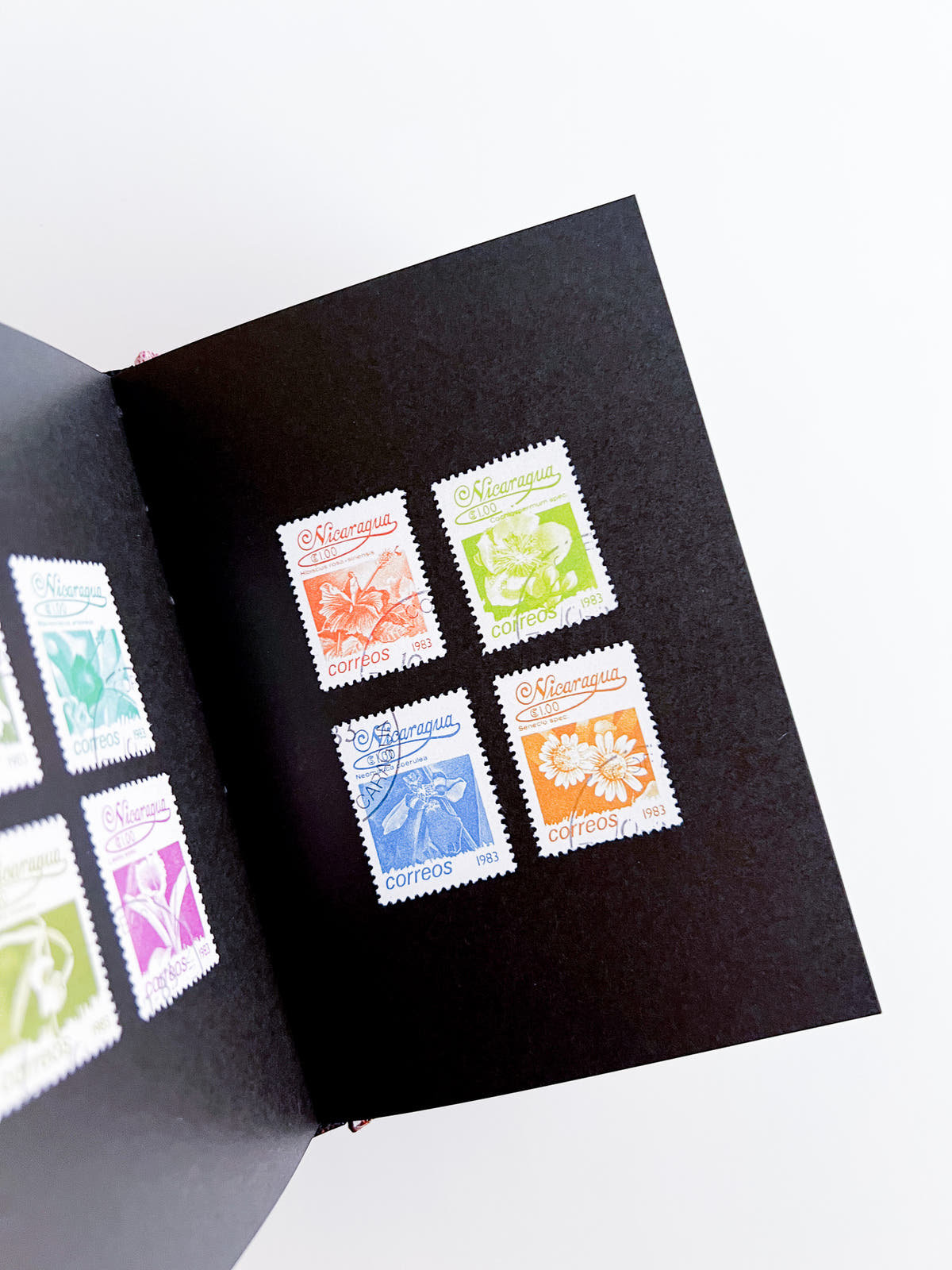 Flower Stamps / Charles Deroyan