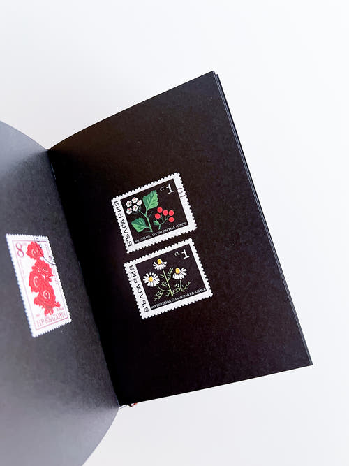 Flower Stamps / Charles Deroyan