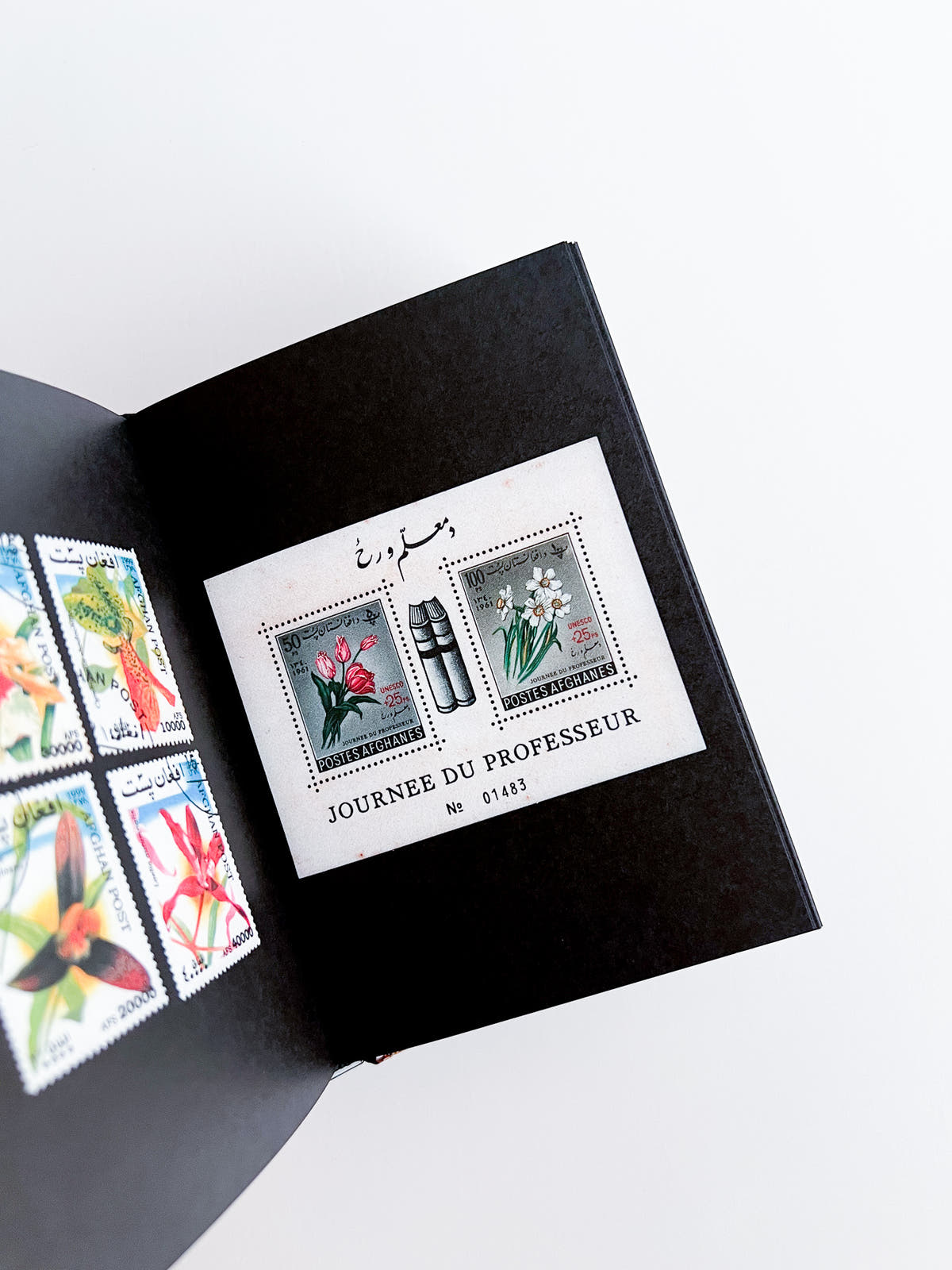 Flower Stamps / Charles Deroyan