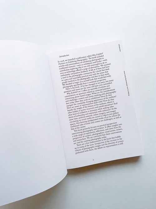 Why Exhibit? vol.2 - On Curating Photography / Anna-Kaisa Rastenberger, Iris Sikking