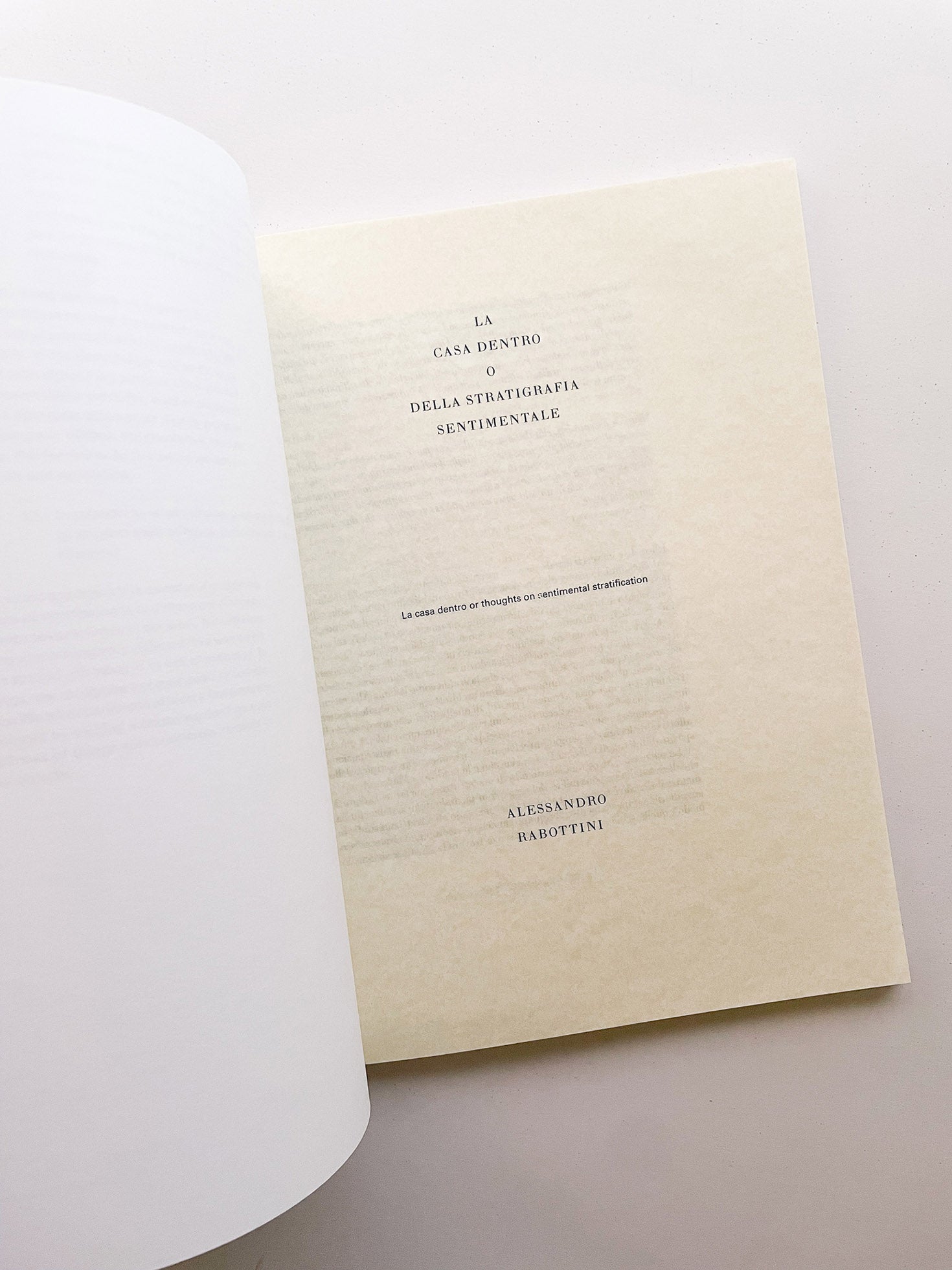 LA CASA DENTRO / Formafantasma [NUMBERED]