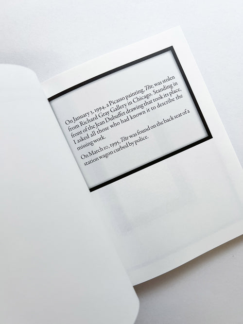 PICALSO / Sophie Calle