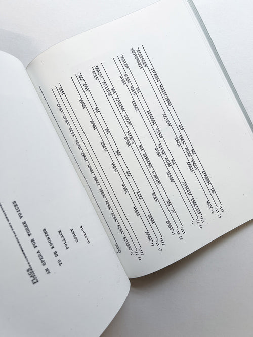 Between Sculpture and Poetry / CARL ANDRE　