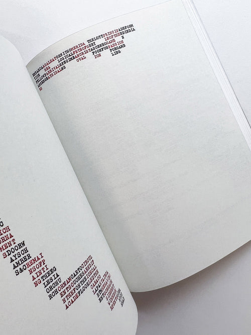 Between Sculpture and Poetry / CARL ANDRE　