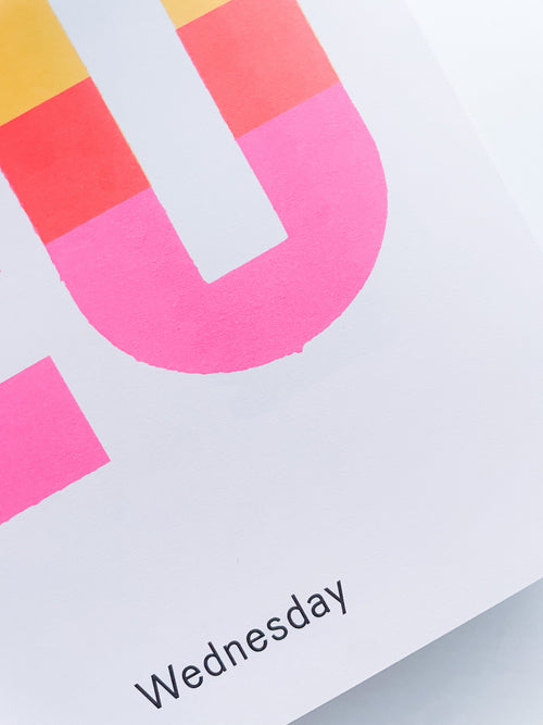 Every day is a new day 2027 / Karel Martens
