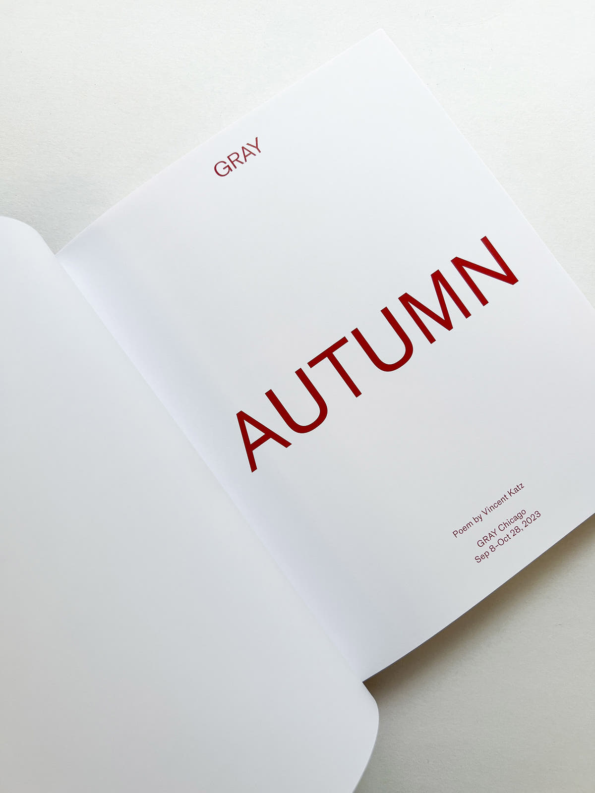 AUTUMN / Alex Katz