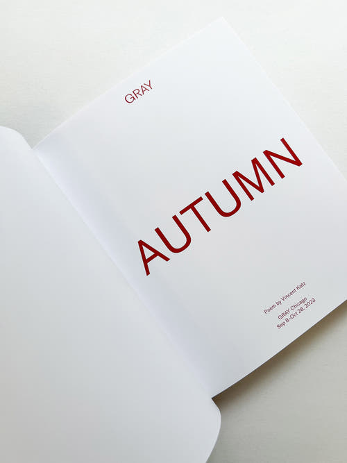 AUTUMN / Alex Katz