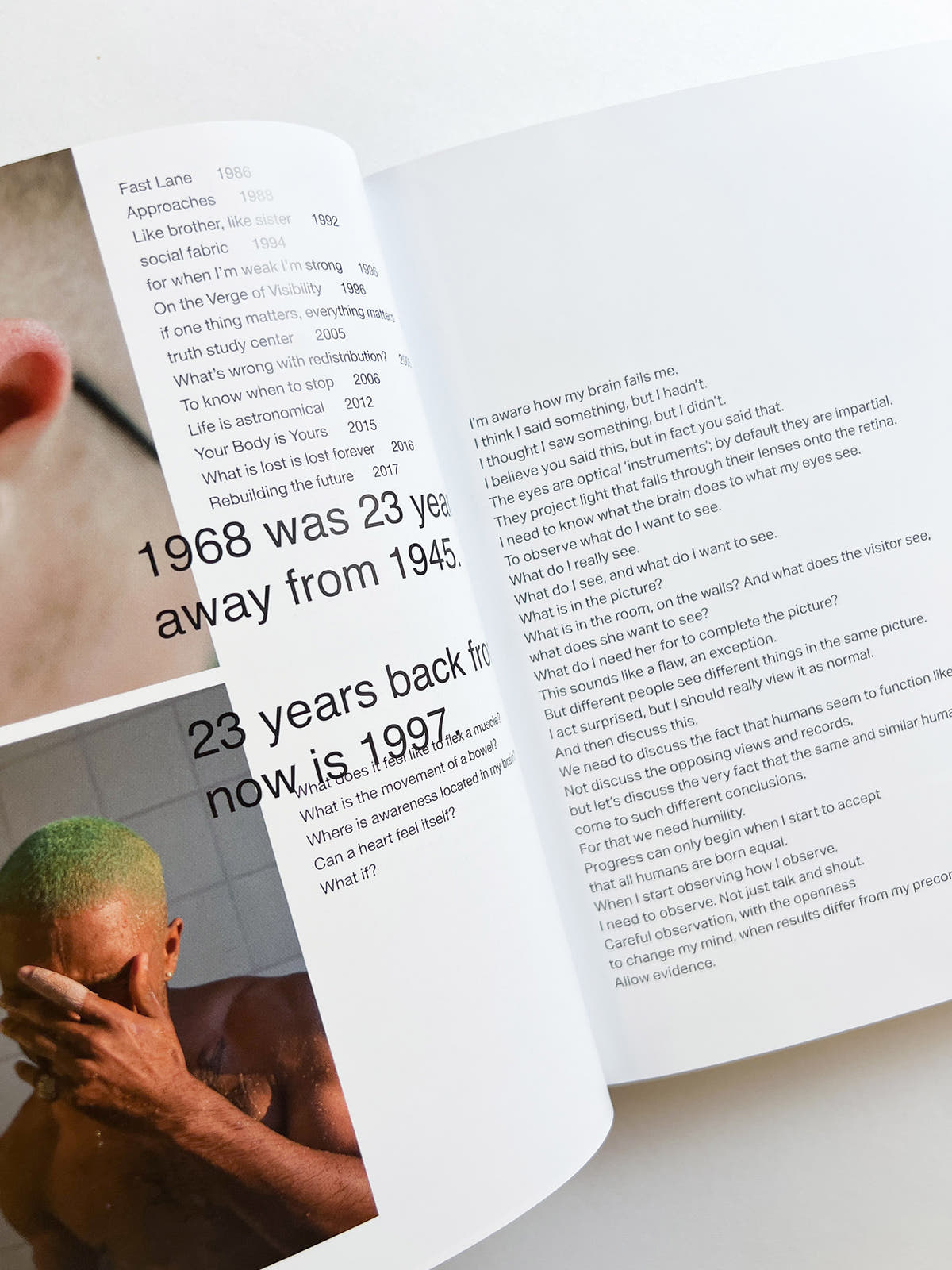 four books. 45th Ed. / Wolfgang Tillmans