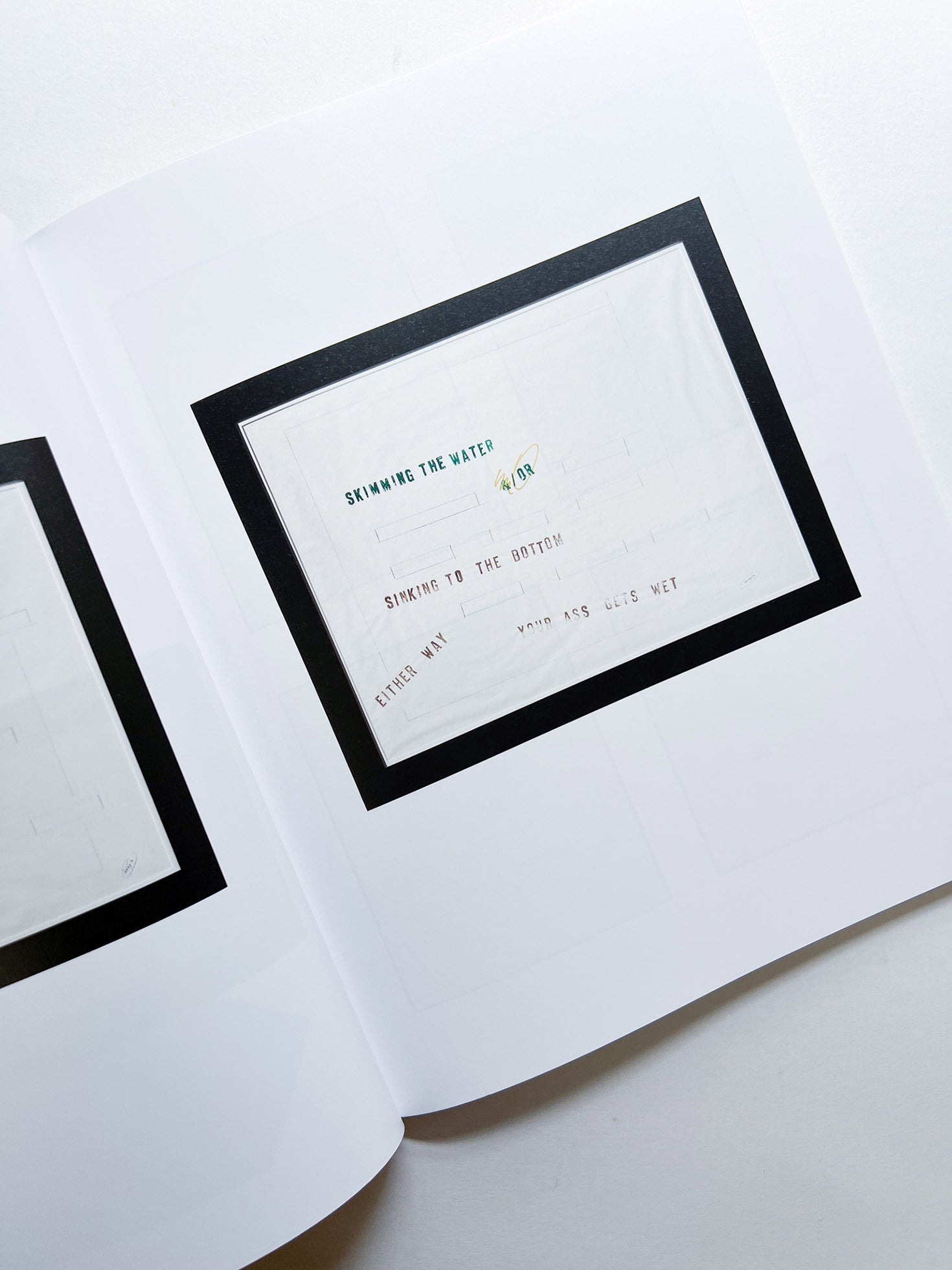 Written on the wind: Lawrence Weiner Drawings