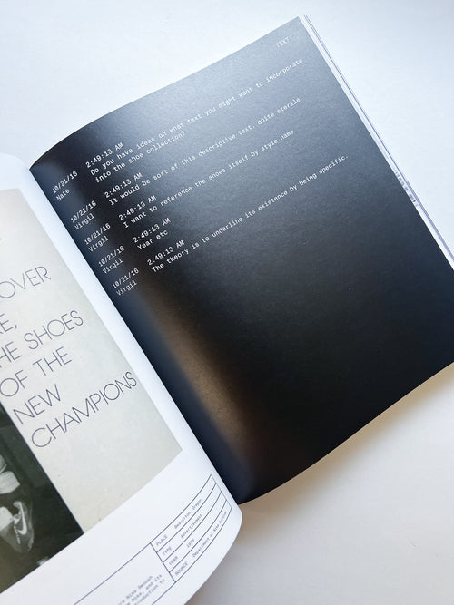 Virgil Abloh. Nike. ICONS