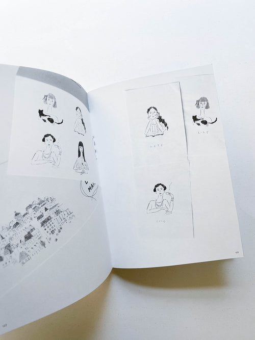 PEN, PENCIL, PEOPLE, ANIMALS AND PLANTS / Izumi Shiokawa [SIGNED]