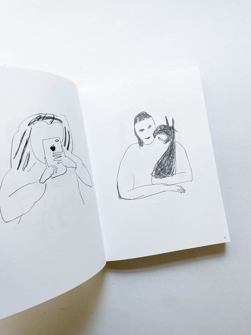 PEN, PENCIL, PEOPLE, ANIMALS AND PLANTS / Izumi Shiokawa [SIGNED]