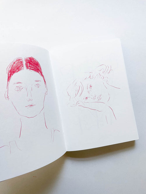 PEN, PENCIL, PEOPLE, ANIMALS AND PLANTS / Izumi Shiokawa [SIGNED]