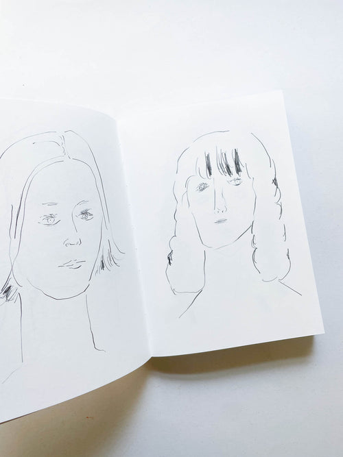 PEN, PENCIL, PEOPLE, ANIMALS AND PLANTS / Izumi Shiokawa [SIGNED]