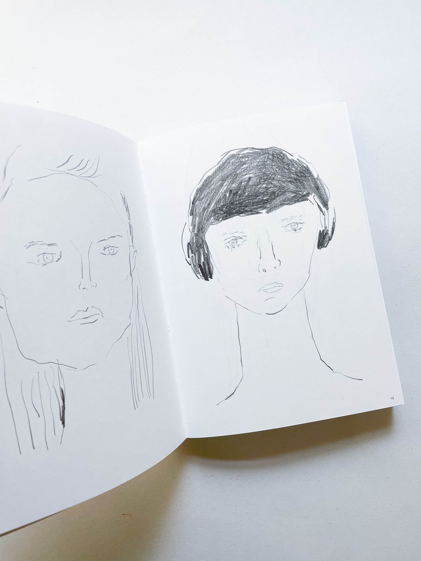 PEN, PENCIL, PEOPLE, ANIMALS AND PLANTS / Izumi Shiokawa [SIGNED]