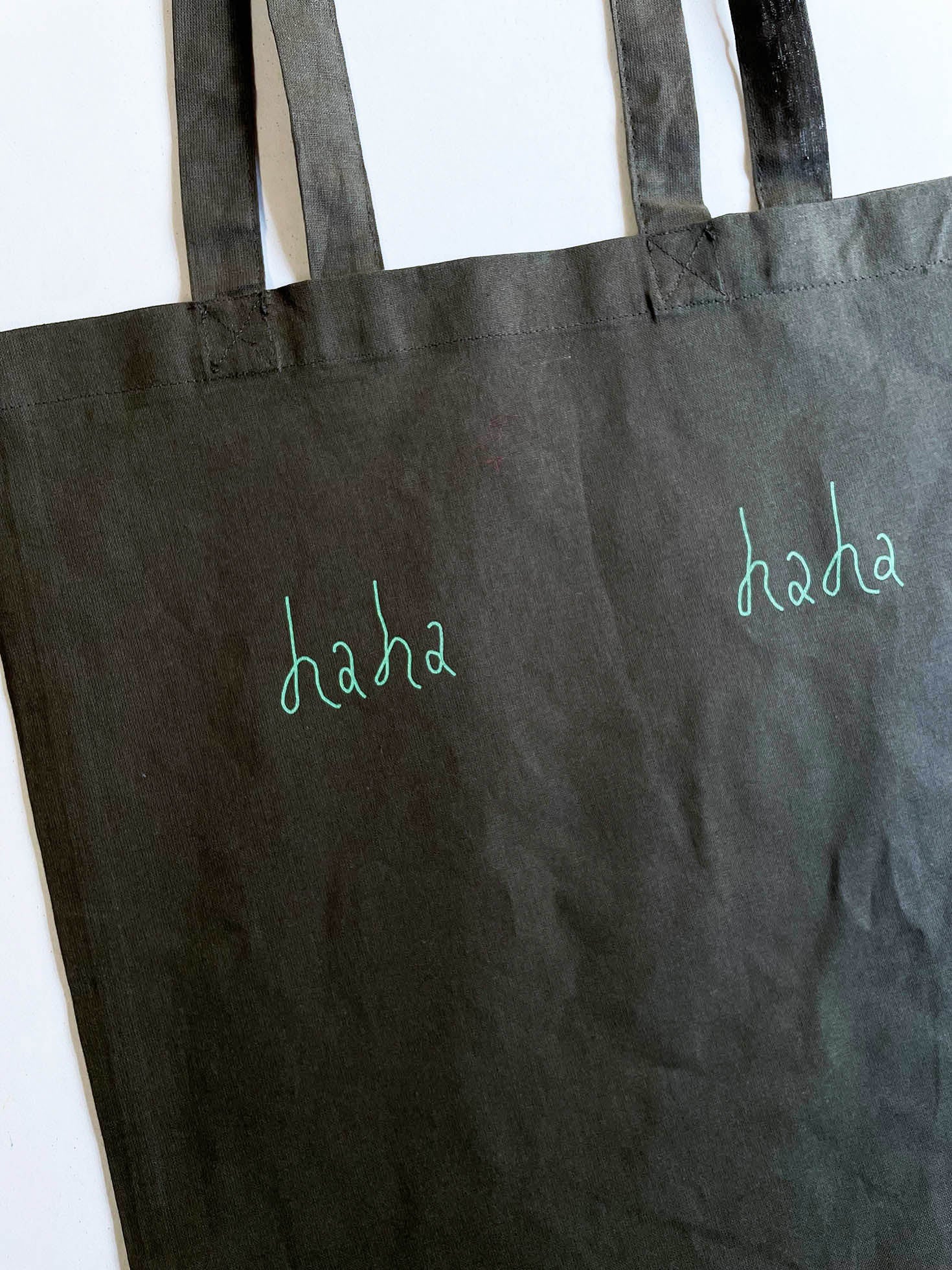 haha Tote Bag