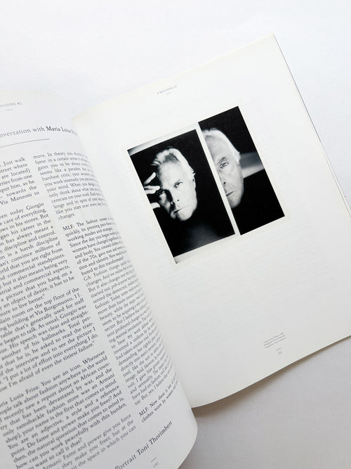 A MAGAZINE CURATED BY YOHJI YAMAMOTO