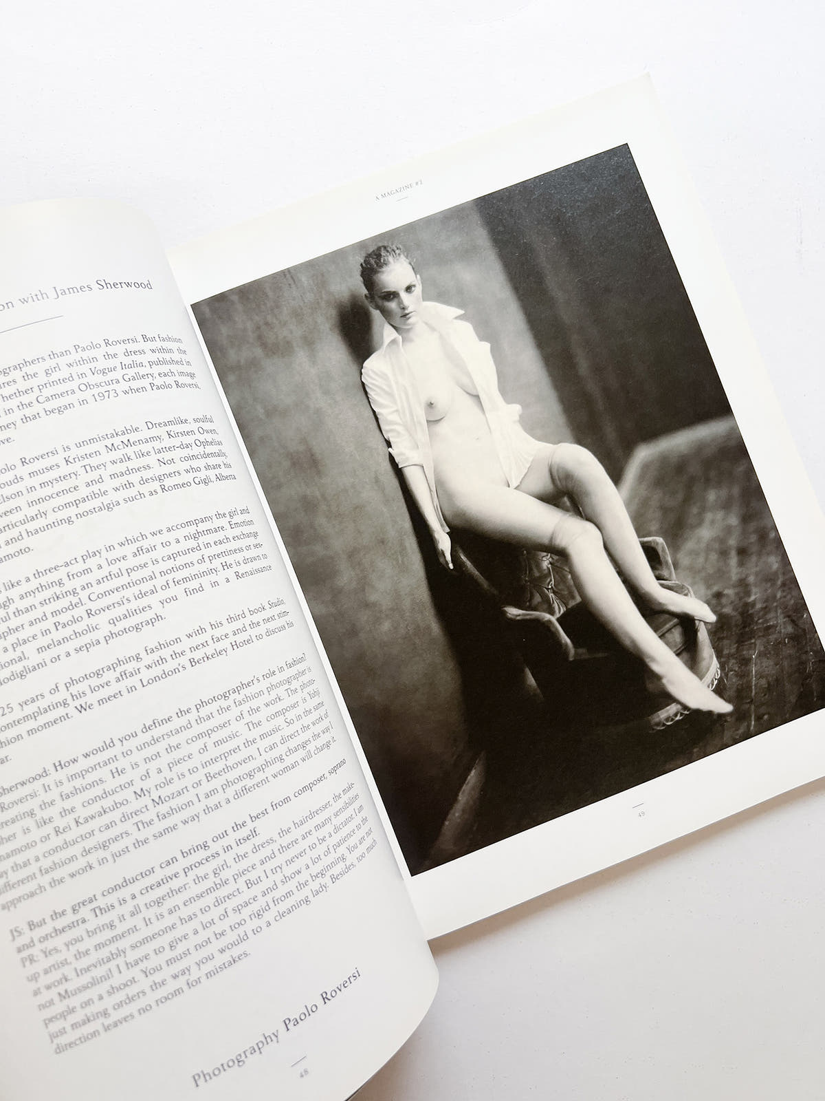 A MAGAZINE CURATED BY YOHJI YAMAMOTO